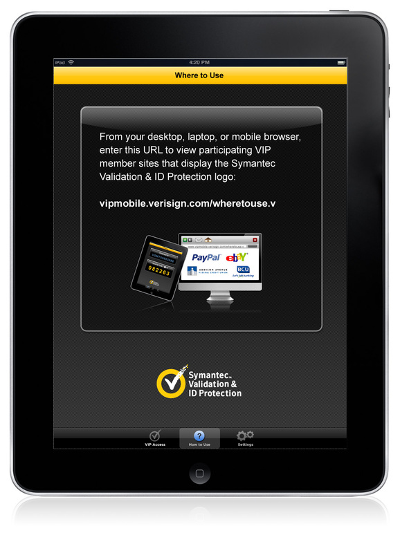 symantec vip access desktop